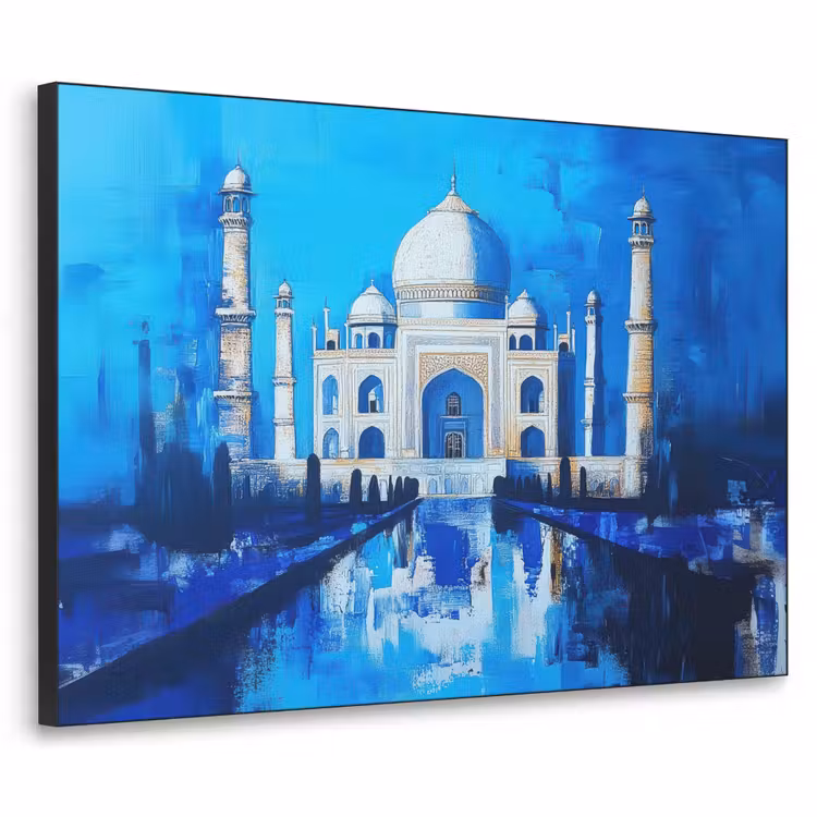 Art Frame - Taj Mahal - Ramadan - Blauw - Islamitische — 1