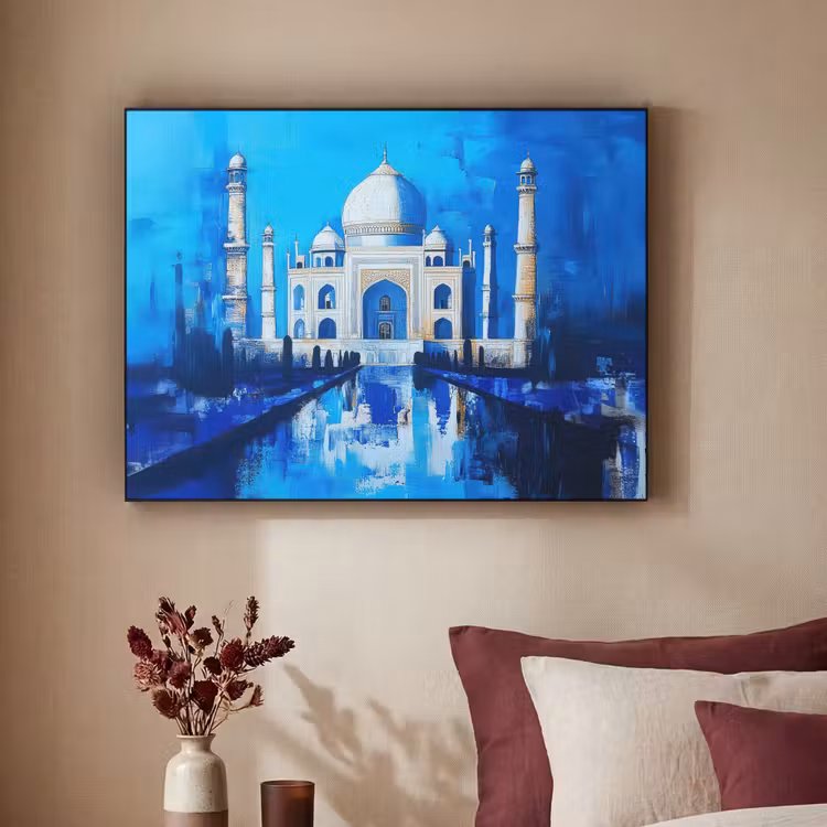Art Frame - Taj Mahal - Ramadan - Blauw - Islamitische — 2