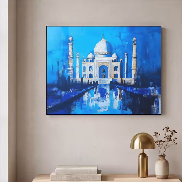 Art Frame - Taj Mahal - Ramadan - Blauw - Islamitische — 3