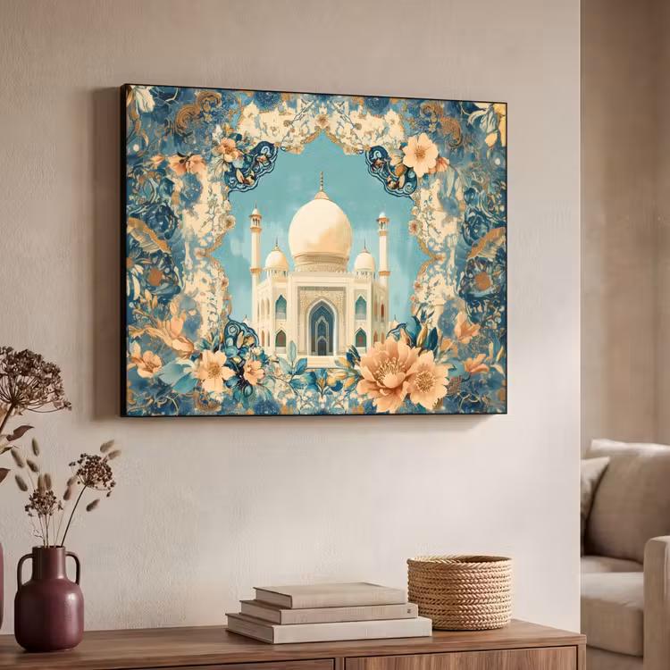 Art Frame - Taj Mahal - Ramadan - Bloemen - Islamitische — 4
