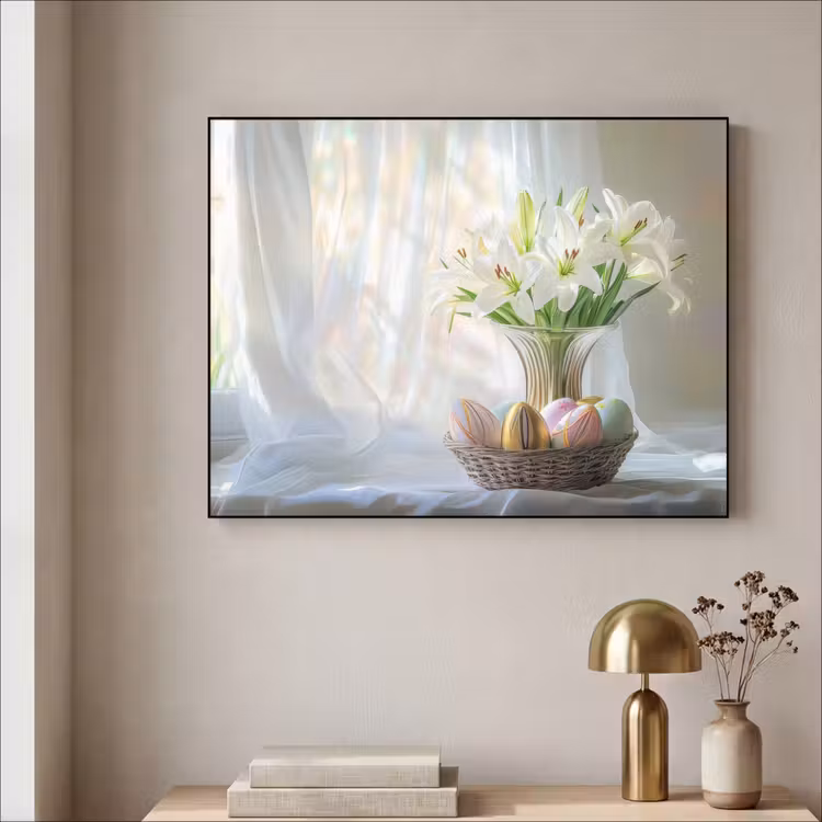 Art Frame - Vaas - Eieren - Bloemen — 3