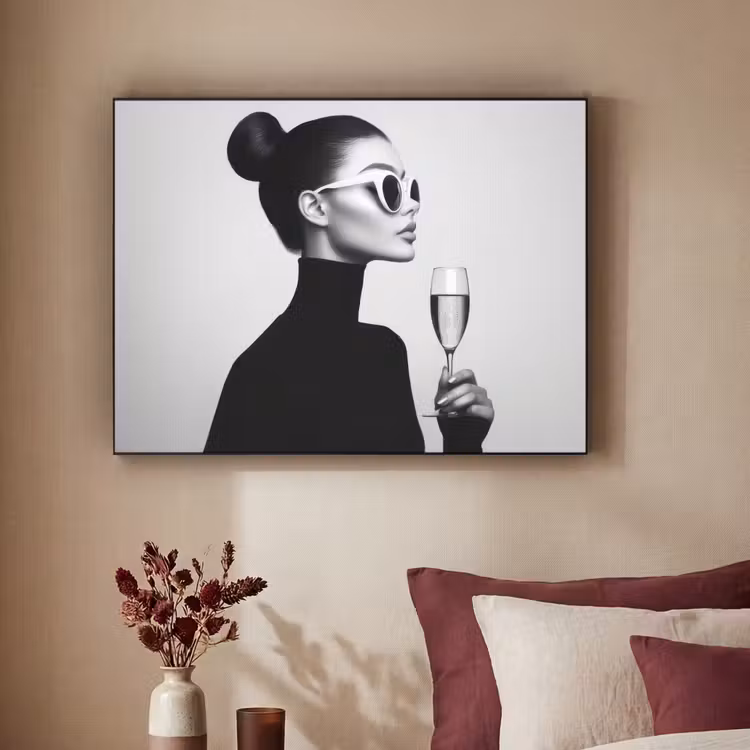 Art Frame - Vrouw - Champagne - Modern — 2