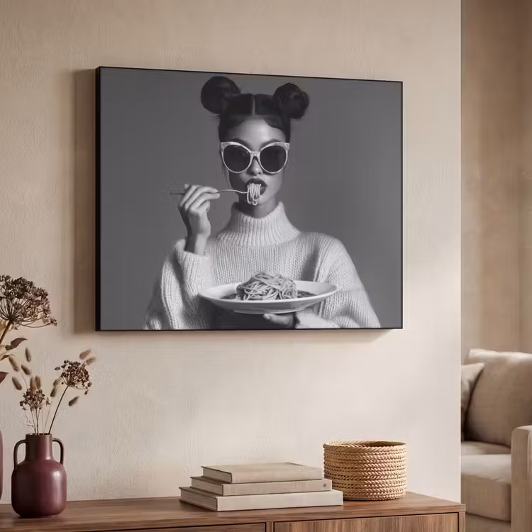 Art Frame - Vrouw - Pasta - Zonnebril — 4