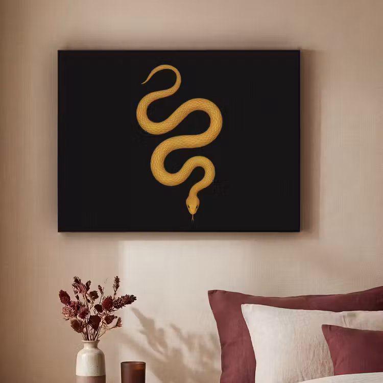 Art Frame - Slang - Minimalistisch - Goud — 2