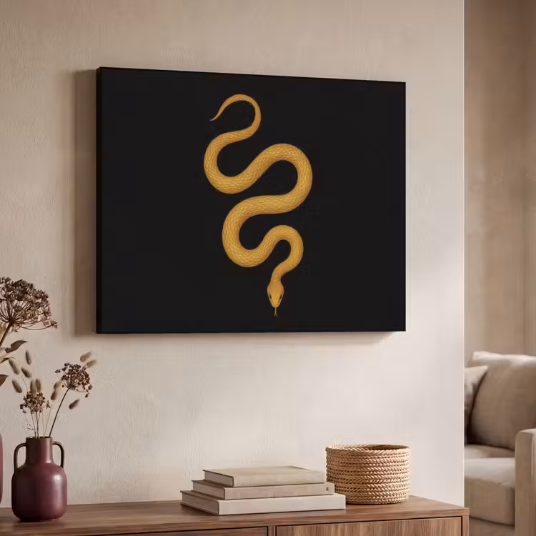 Art Frame - Slang - Minimalistisch - Goud — 4