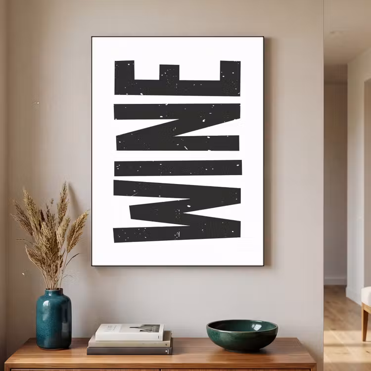 Art Frame - Vintage - Japandi - Wine - Decoratie — 2