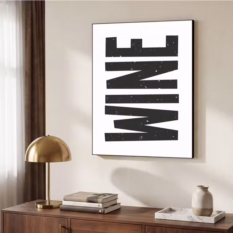 Art Frame - Vintage - Japandi - Wine - Decoratie — 7