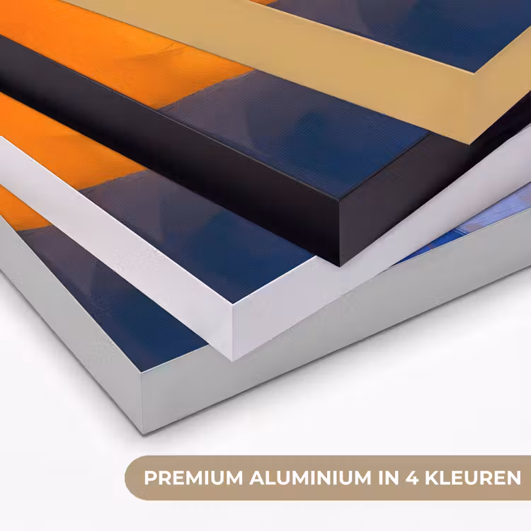 Art Frame - Vos - Oranje - Vormen - Abstract — 5