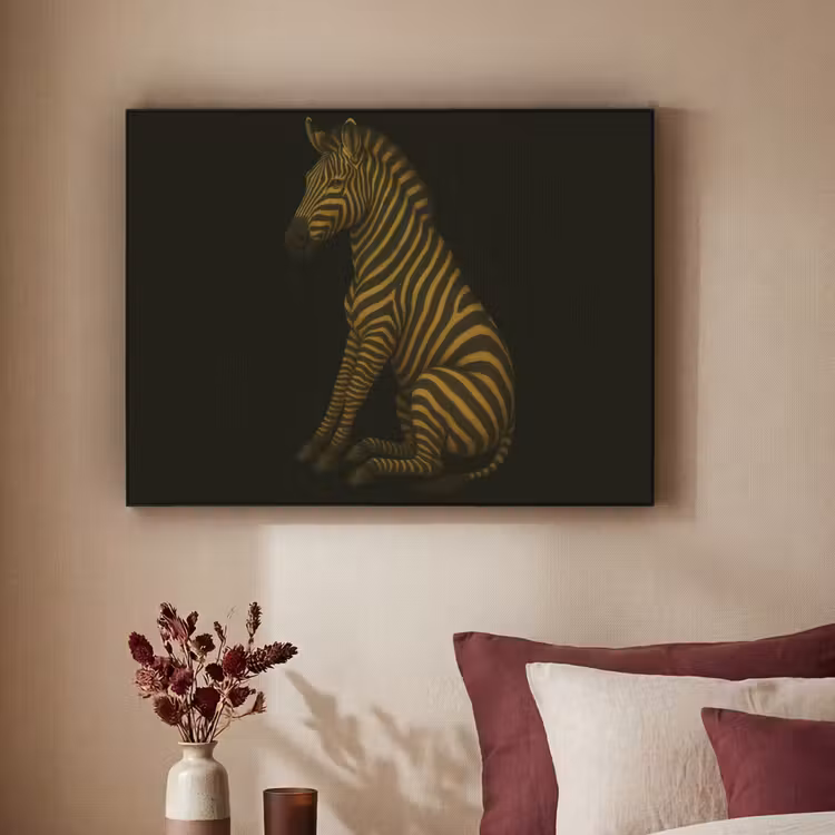 Art Frame - Zebra - Strepen - Goud — 2