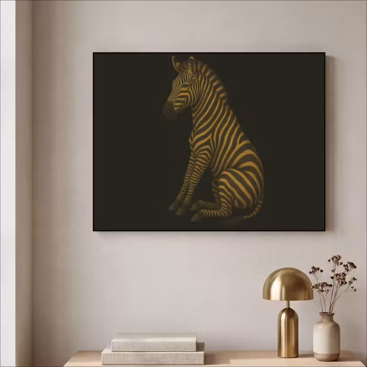 Art Frame - Zebra - Strepen - Goud — 3