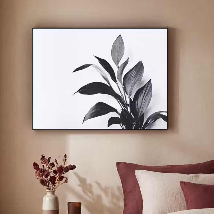 Art Frame - Plant - Bladeren - Minimalistisch - Zwart — 2