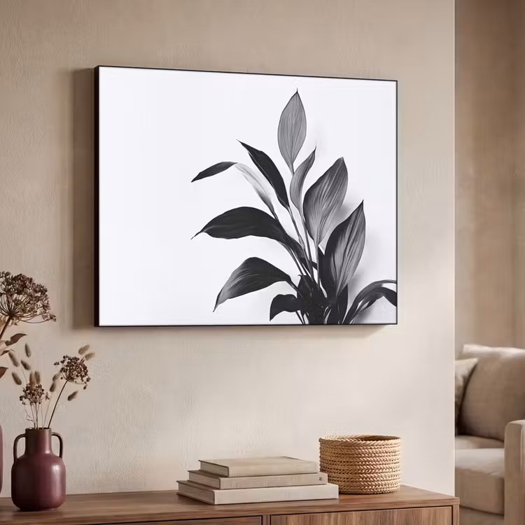 Art Frame - Plant - Bladeren - Minimalistisch - Zwart — 4