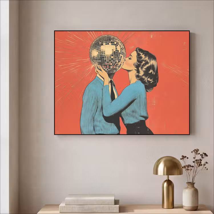 Art Frame - Vrouw - Retro - Discobal - Kus — 3