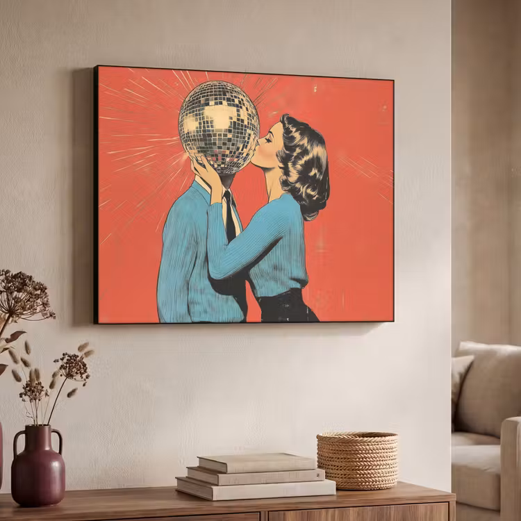 Art Frame - Vrouw - Retro - Discobal - Kus — 4