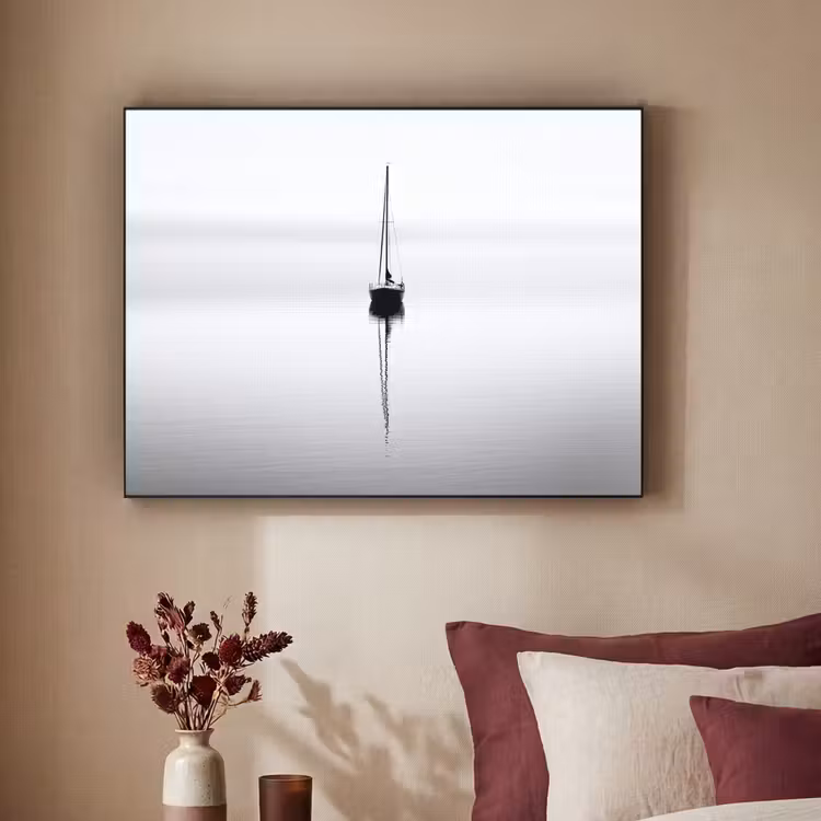 Art Frame - Zeilboot - Zwart - Water - Silhouet — 2