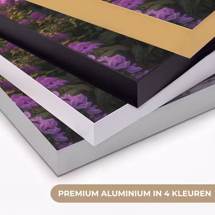 Art Frame - Poort - Paars - Bloemen — 5