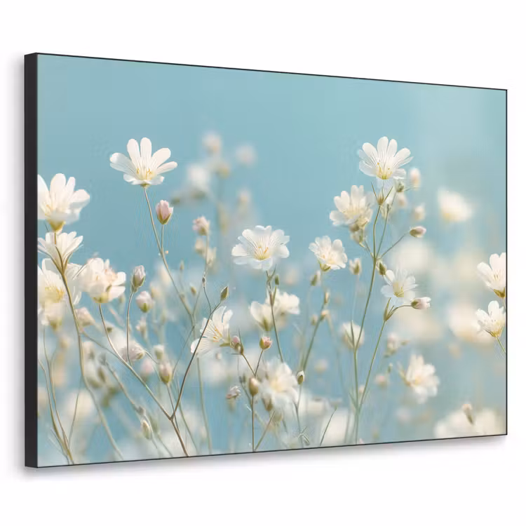 Art Frame - Stengels - Bloemen - Lucht - Wit — 1