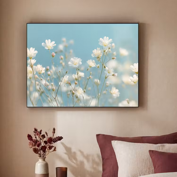 Art Frame - Stengels - Bloemen - Lucht - Wit — 2