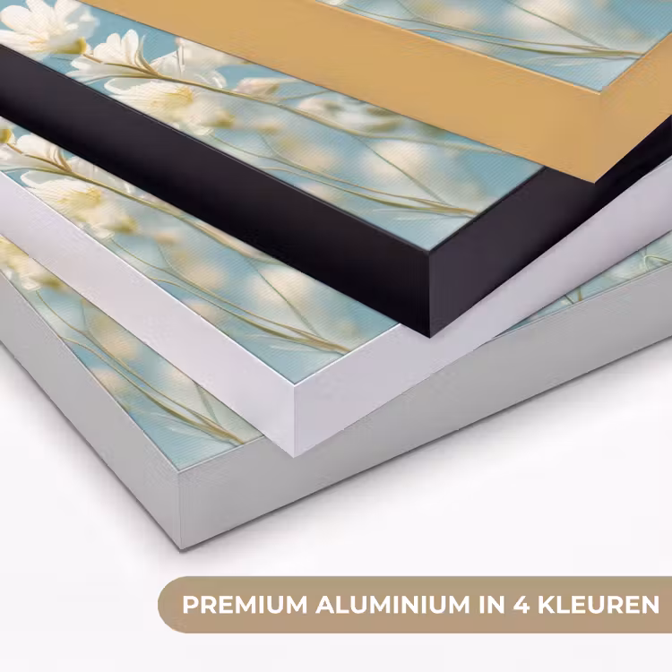 Art Frame - Stengels - Bloemen - Lucht - Wit — 5