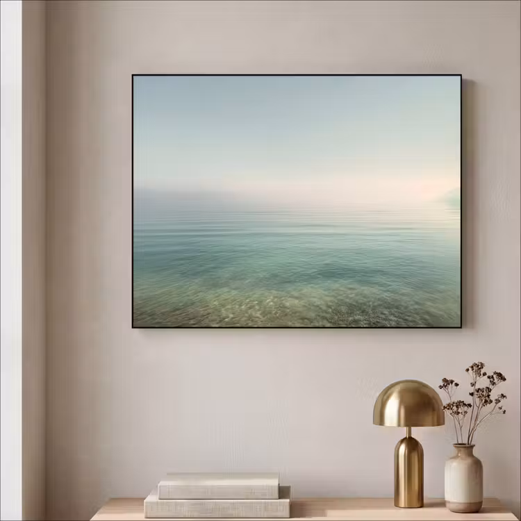Art Frame - Zee - Horizon - Blauw - Mist — 3