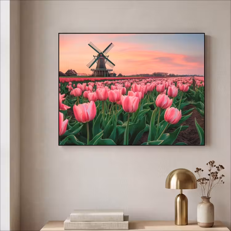 Art Frame - Tulpen - Molen - Nederland — 3