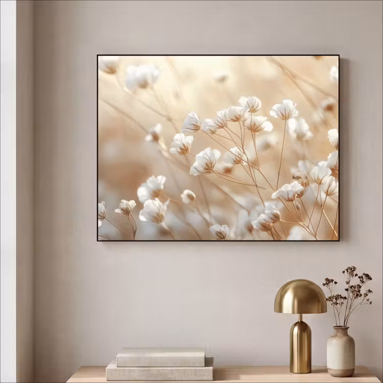 Art Frame - Wilde - Bloemen - Wit — 3