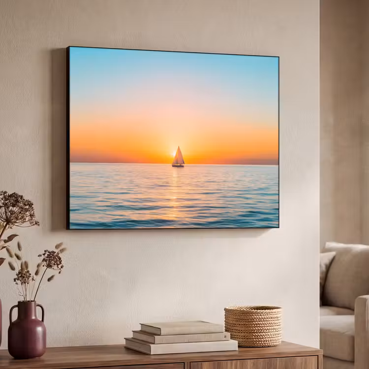 Art Frame - Zee - Zeilboot - Zonsondergang — 4