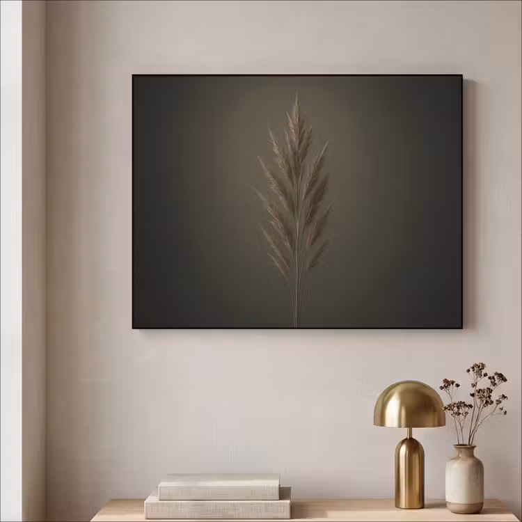 Art Frame - Tak - Pluimgras - Donkerbruin — 3