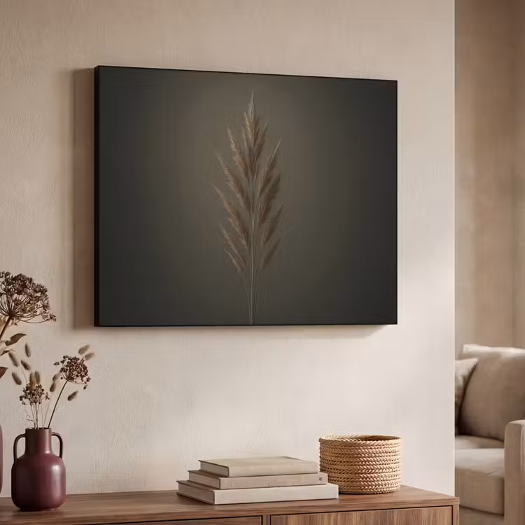 Art Frame - Tak - Pluimgras - Donkerbruin — 4