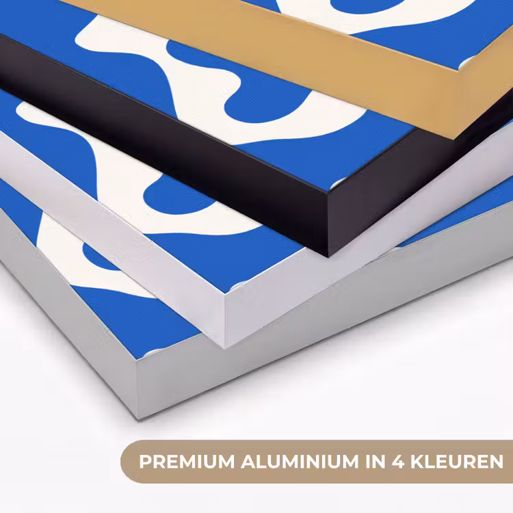 Art Frame - Vormen - Abstract - Blauw - Golven — 5