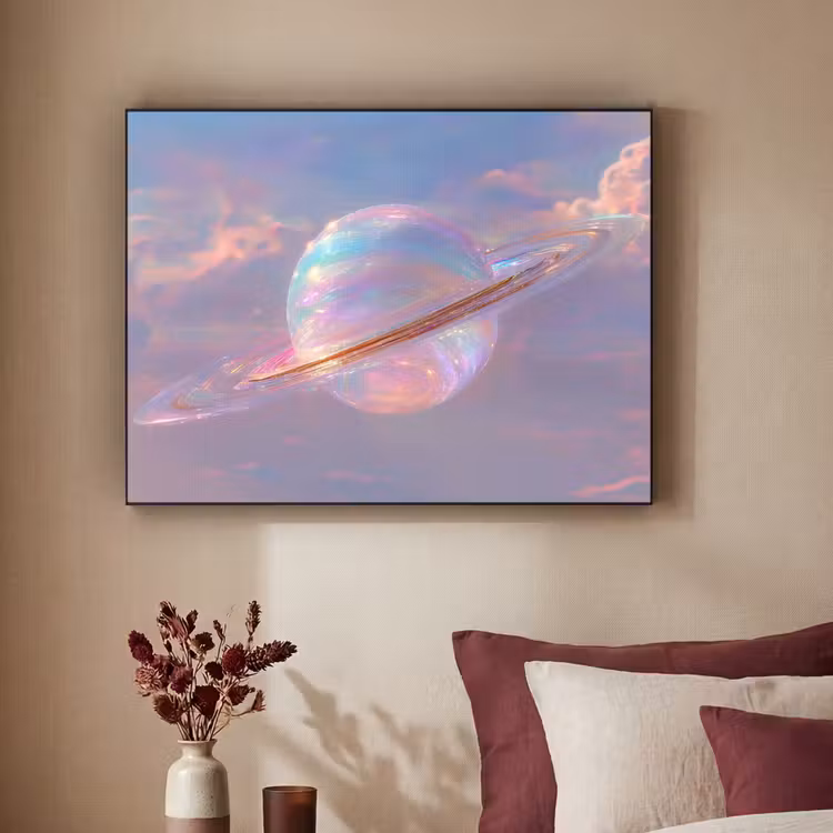 Art Frame - Planeet - Lucht - Wolken - Pasteltinten — 2