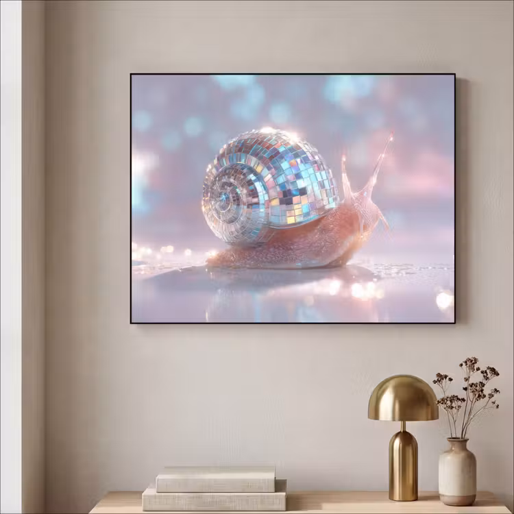 Art Frame - Slak - Disco - Mozaïek - Blauw — 3