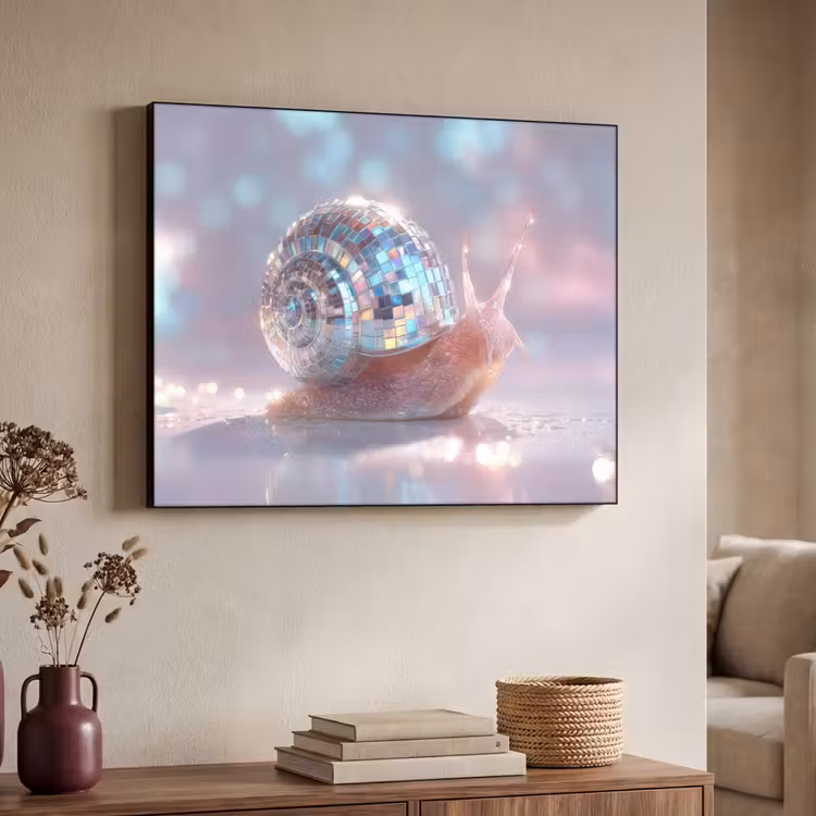Art Frame - Slak - Disco - Mozaïek - Blauw — 4
