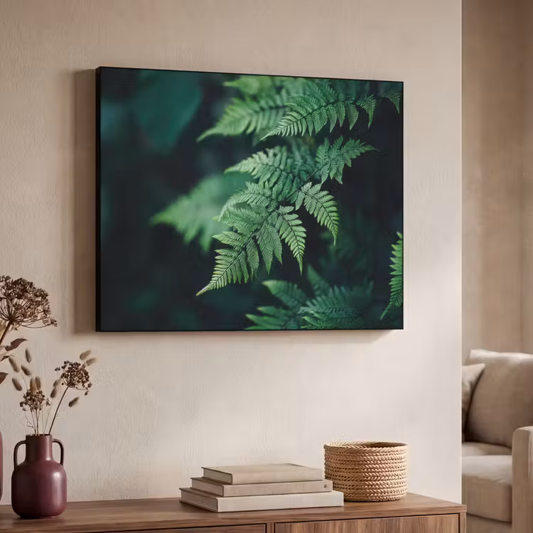 Art Frame - Varenblad - Groen - Structuur - Wazig — 4