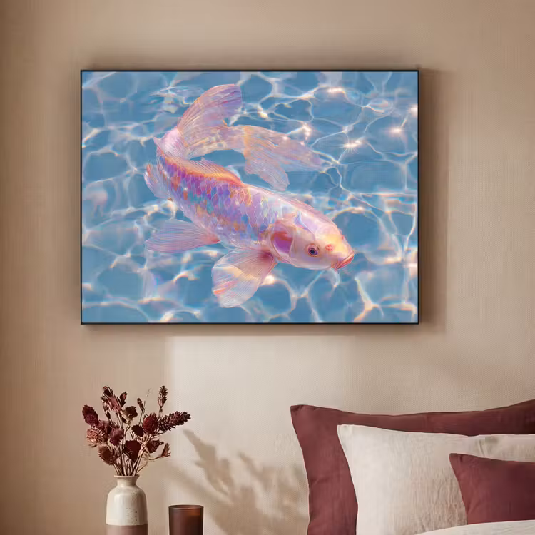 Art Frame - Vis - Water - Blauw - Licht — 2