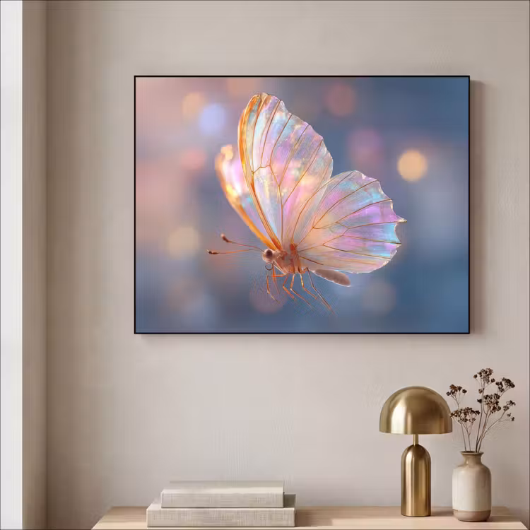 Art Frame - Vlinder - Vleugels - Pastel - Glinstering — 3