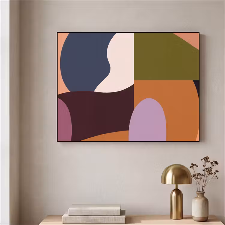 Art Frame - Vormen - Abstract - Kleuren - Vierkant — 3