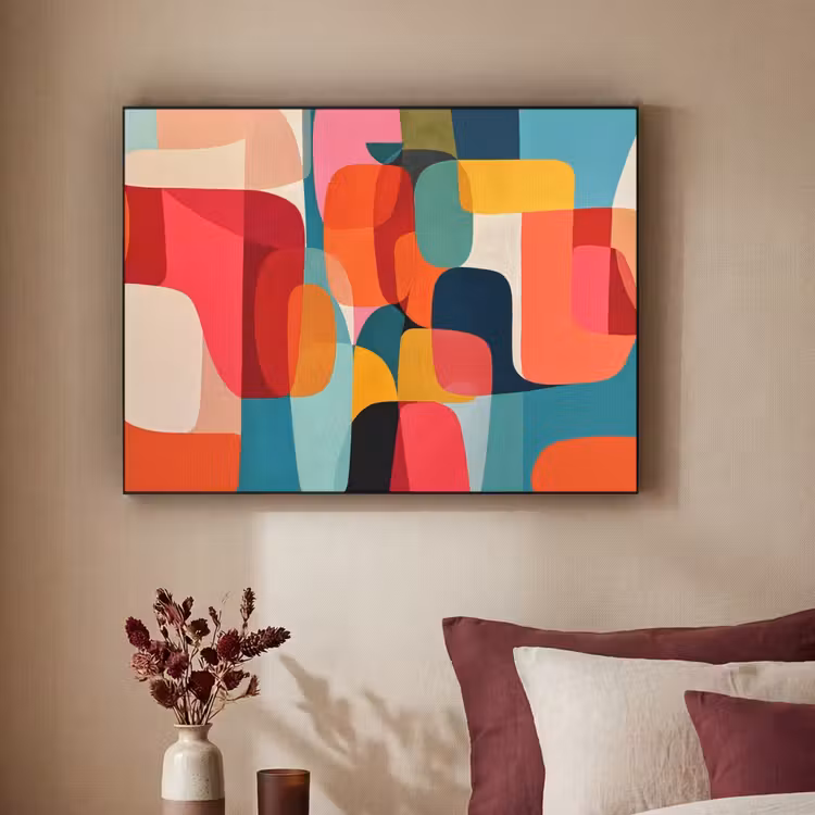 Art Frame - Vormen - Kleurrijk - Abstract - Vlakken — 2
