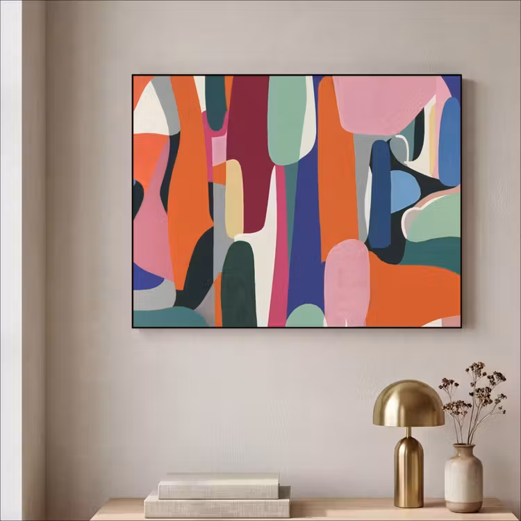 Art Frame - Vormen - Ritmisch - Kleuren - Abstract — 3