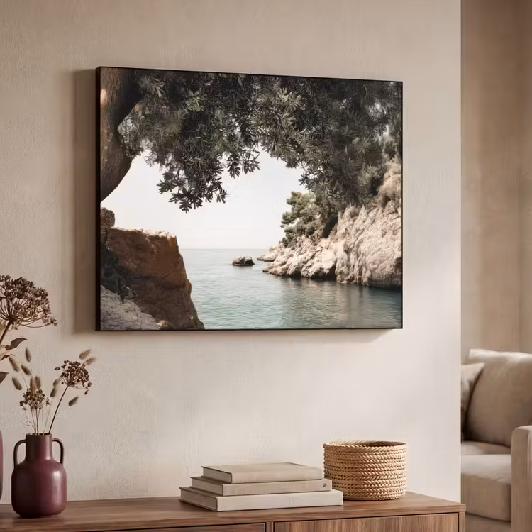 Art Frame - Rotsen - Zee - Boom - Groen — 4