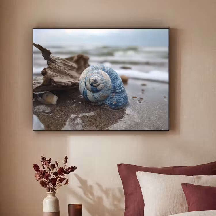 Art Frame - Schelp - Strand - Blauw - Zee — 2