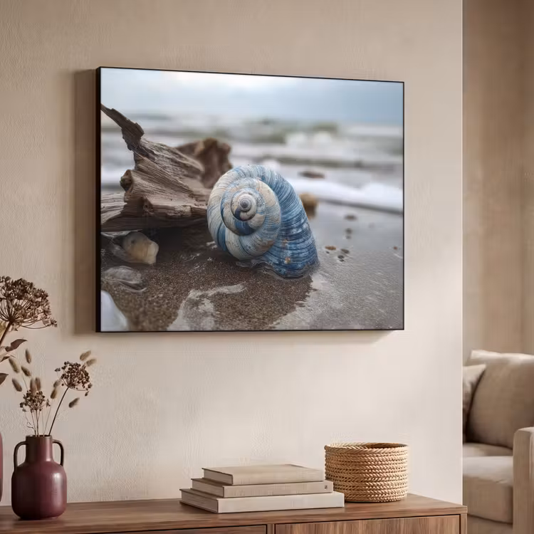 Art Frame - Schelp - Strand - Blauw - Zee — 4