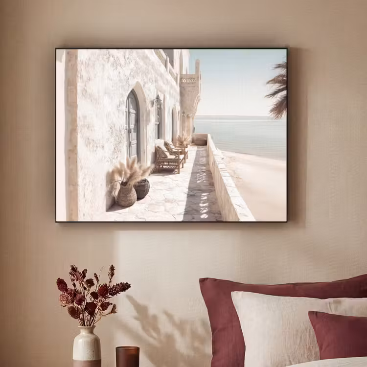 Art Frame - Terras - Stoelen - Strand - Beige — 2