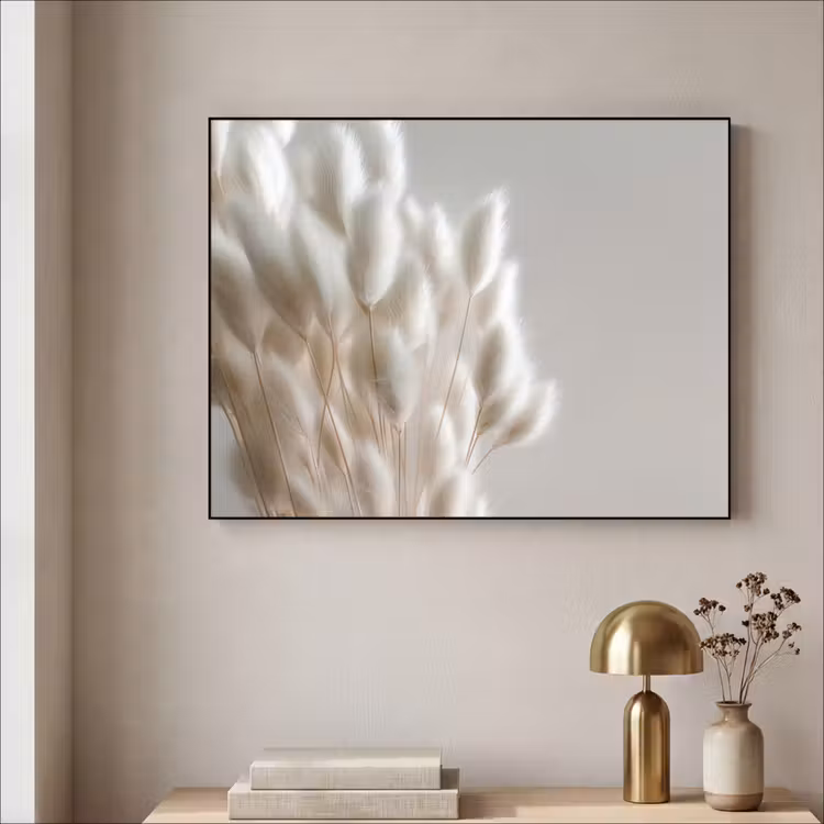 Art Frame - Pluimen - Beige - Minimalistisch — 3