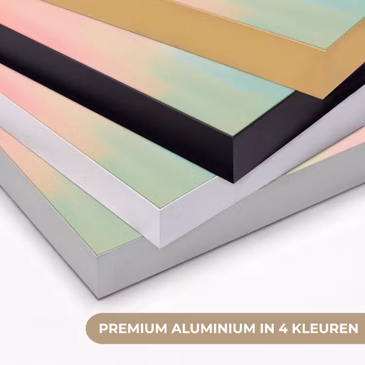 Art Frame - Quote - Lucky - Regenboogkleuren — 5