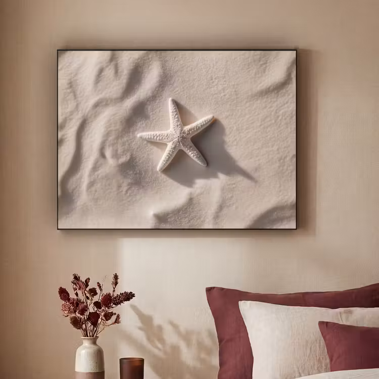Art Frame - Strand - Zeester - Zand - Beige — 2