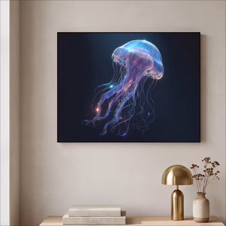 Art Frame - Tentakels - Kwal - Paars - Sprankeling — 3