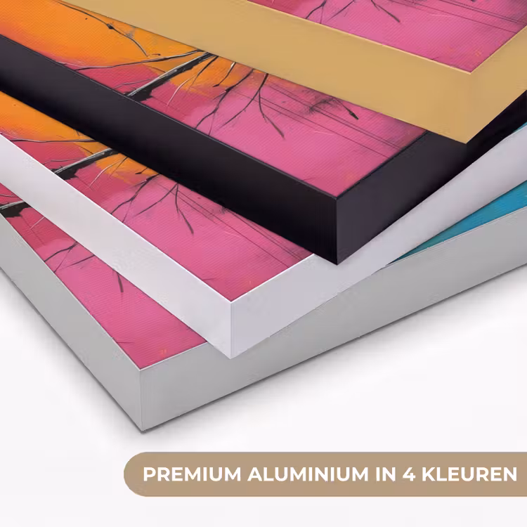 Art Frame - Vogels - Kleurrijk - Tak - Abstract — 5