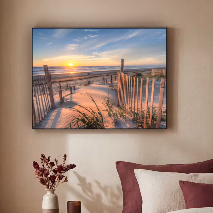 Art Frame - Strand - Zee - Duin - Zonsondergang - Landschap — 2