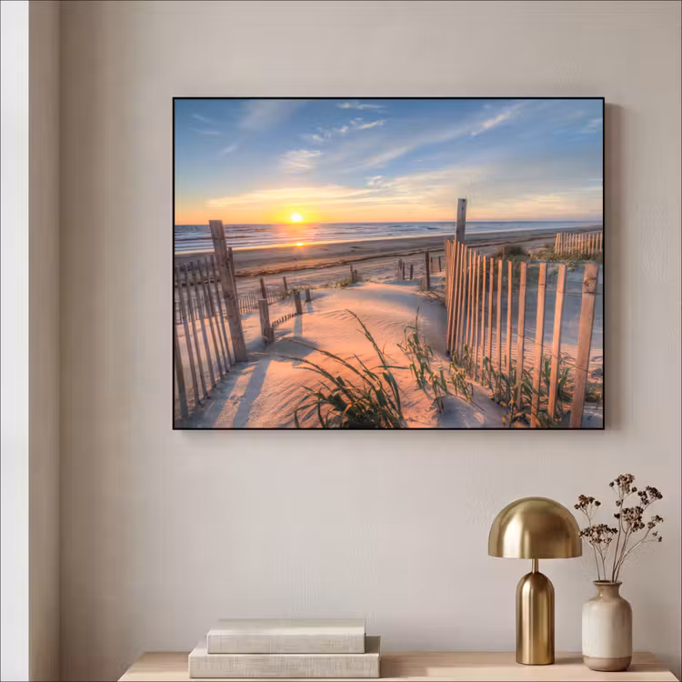 Art Frame - Strand - Zee - Duin - Zonsondergang - Landschap — 3